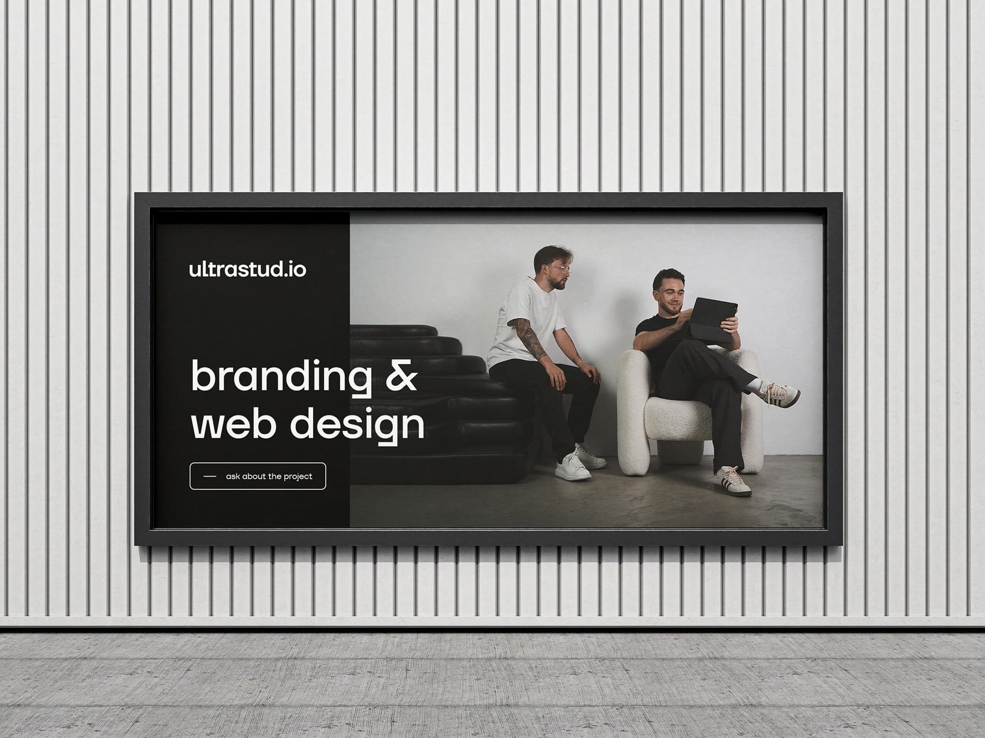 Ultra Studio — Branding + strona studia